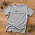 Berge statt Stress T-Shirt grau